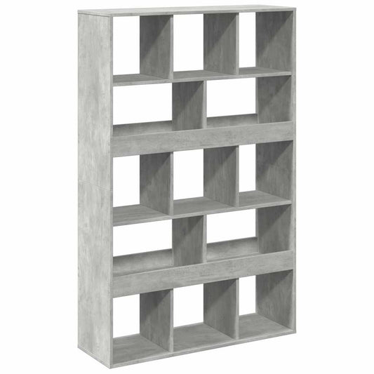 vidaXL Room Divider Concrete Grey 100x33x156,5 cm Engineered Wood