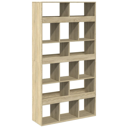 vidaXL Room Divider Sonoma Oak 100x33x187,5 cm Engineered Wood