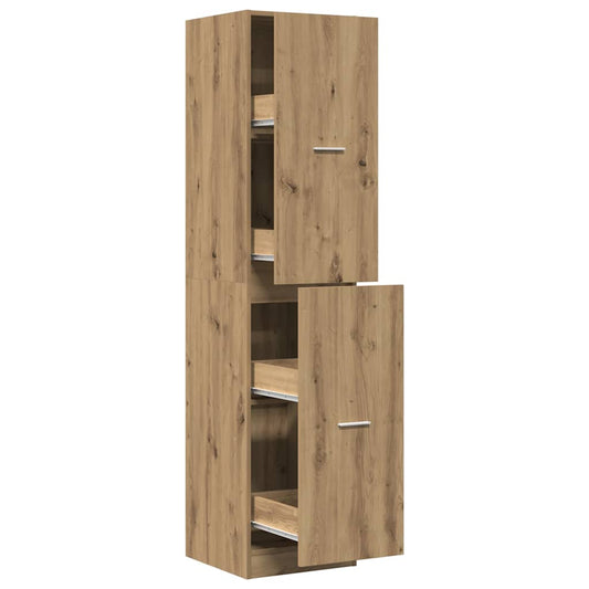 vidaXL Apothecary Cabinet Artisian Oak 40x41x174.5 cm Engineered Wood
