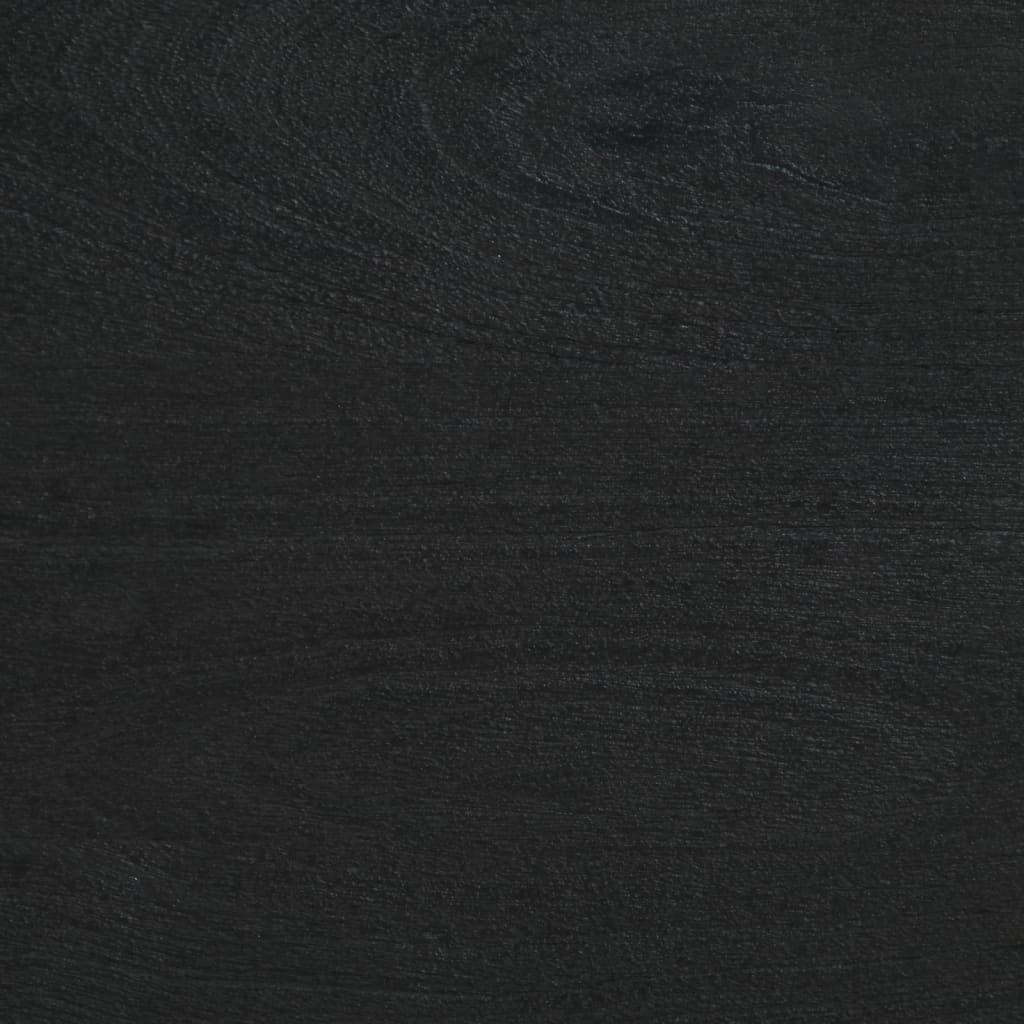 vidaXL Sideboards 2 pcs Black 60x33x75 cm Engineered Wood