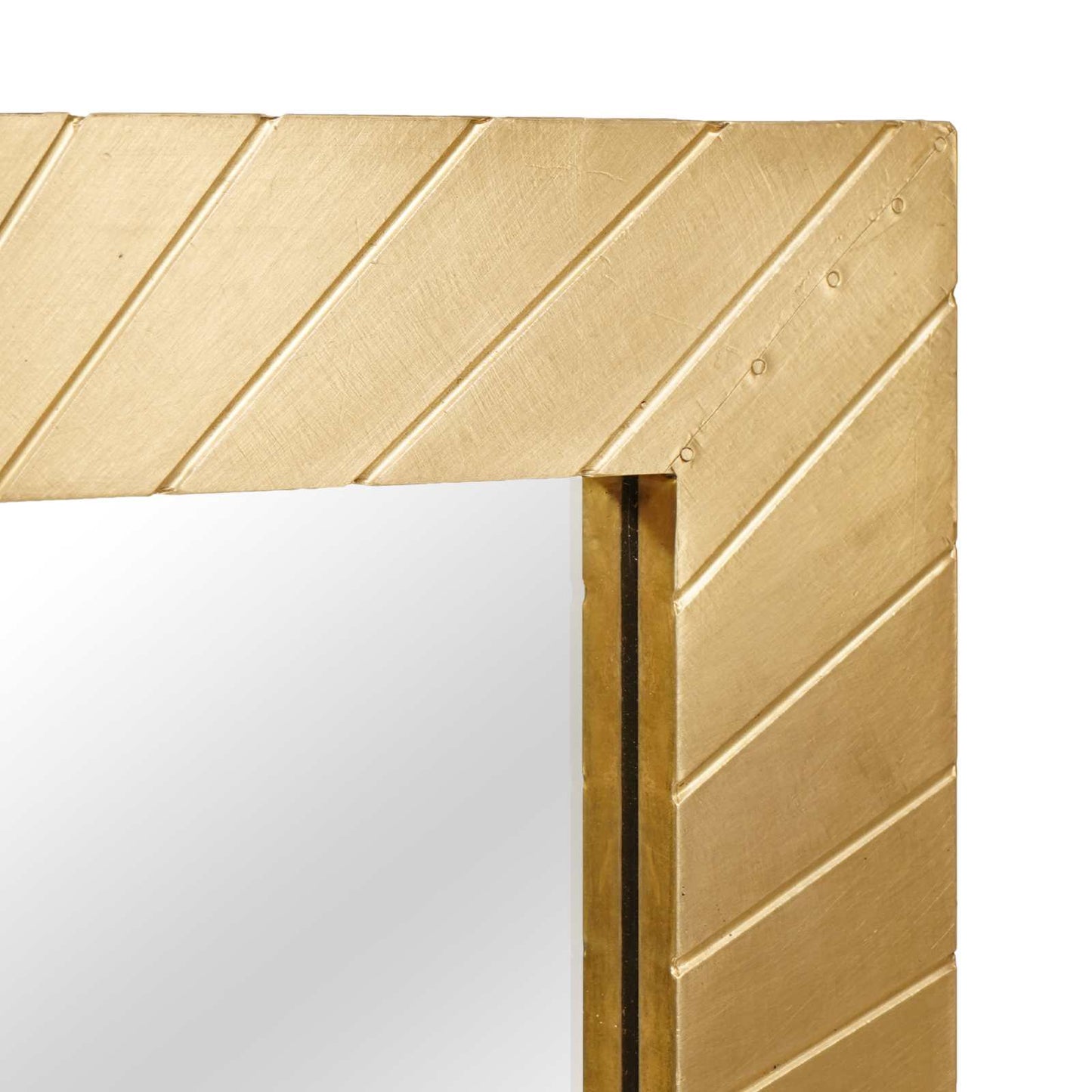 vidaXL Bathroom Cabinet Set 2 pcs Black and Brass Solid Mango Wood