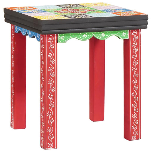 vidaXL Square Table 3 pcs Multicolour 50 x 50 x 50 cm