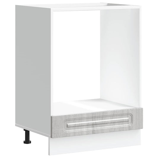 vidaXL Oven Cabinet "Kalmar" Grey Sonoma Engineered Wood