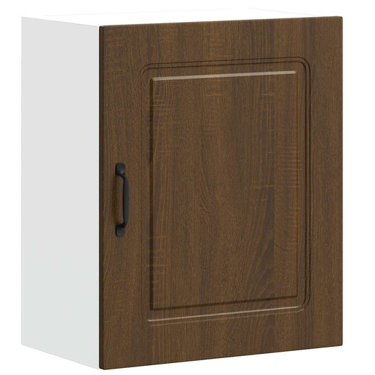 vidaXL Kitchen Wall Cabinet Kalmar Brown Oak Engineered Wood