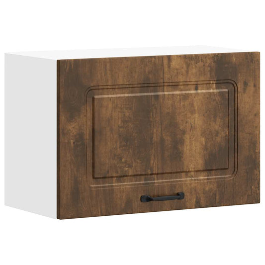 vidaXL Kitchen Wall Cabinet "Kalmar" Smoked Oak Engineered Wood