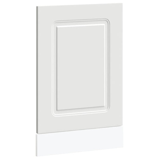 vidaXL Dishwasher Panel "Kalmar" White 45x1,5x57 cm Engineered Wood