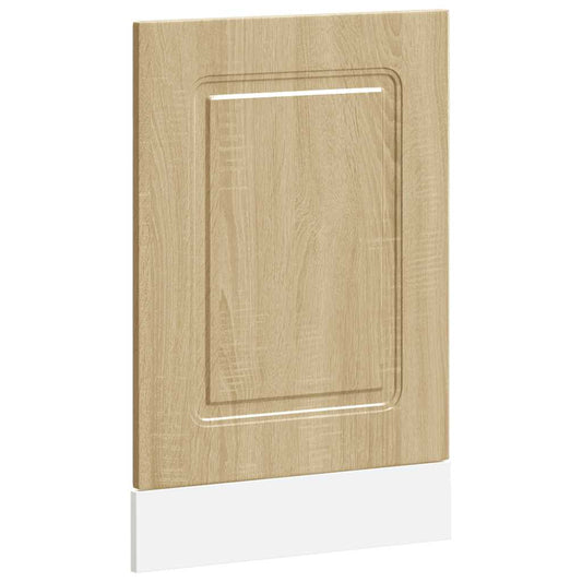 vidaXL Dishwasher Panel "Kalmar" Sonoma Oak 45x1,5x57 cm Engineered Wood