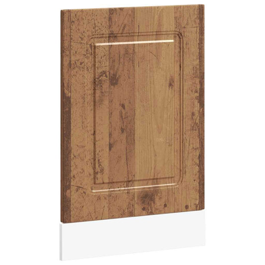 vidaXL Dishwasher Panel "Kalmar" Old Wood 45x1,5x57 cm Engineered Wood