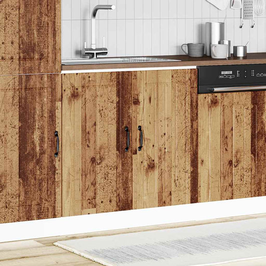 vidaXL Sink Base Cabinet "Lucca" Old Wood Engineered Wood