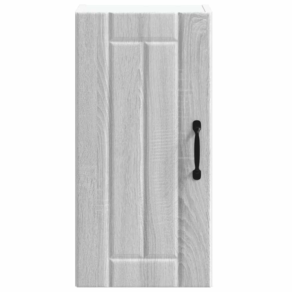 vidaXL Kitchen Wall Cabinet "Lucca" Grey Sonoma Engineered Wood