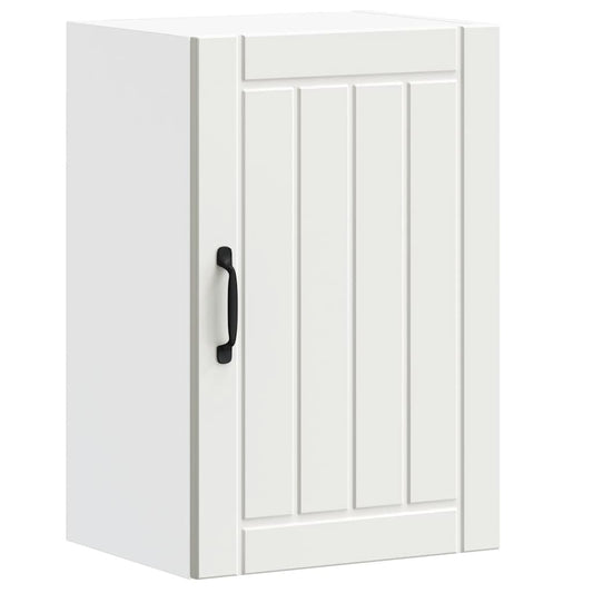 vidaXL Kitchen Wall Cabinet "Lucca" White Engineered Wood