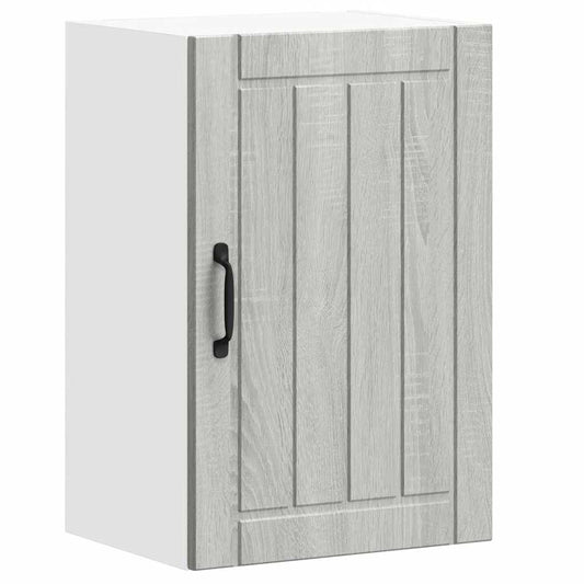 vidaXL Kitchen Wall Cabinet "Lucca" Grey Sonoma Engineered Wood