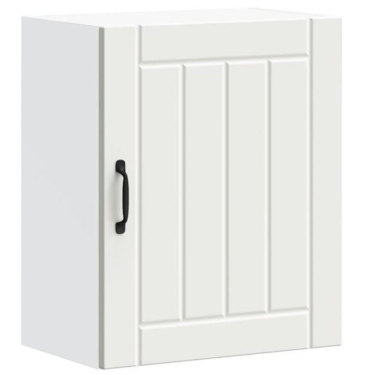 vidaXL Kitchen Wall Cabinet "Lucca" White Engineered Wood