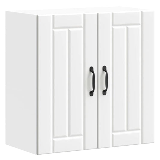 vidaXL Kitchen Wall Cabinet "Lucca" White Engineered Wood