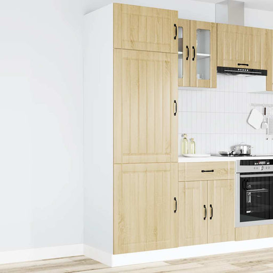 vidaXL Kitchen Cupboard "Lucca" Sonoma Oak Engineered Wood