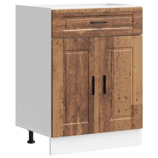 vidaXL Kitchen Base Cabinet Porto Old Wood Engineered Wood