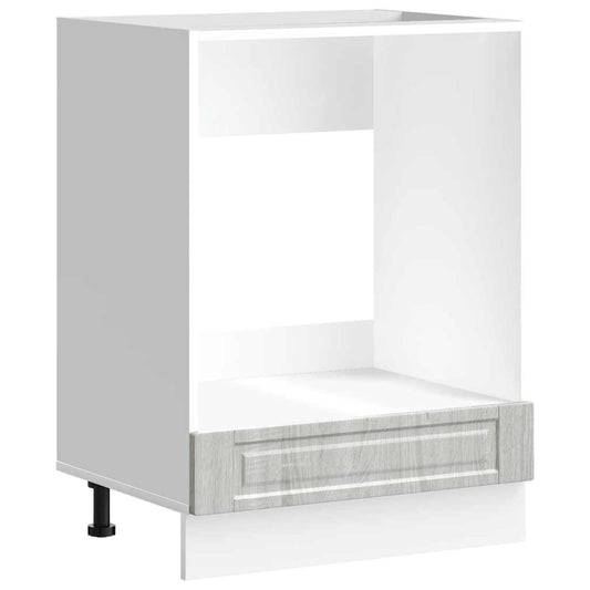 vidaXL Oven Cabinet Porto Grey Sonoma Engineered Wood