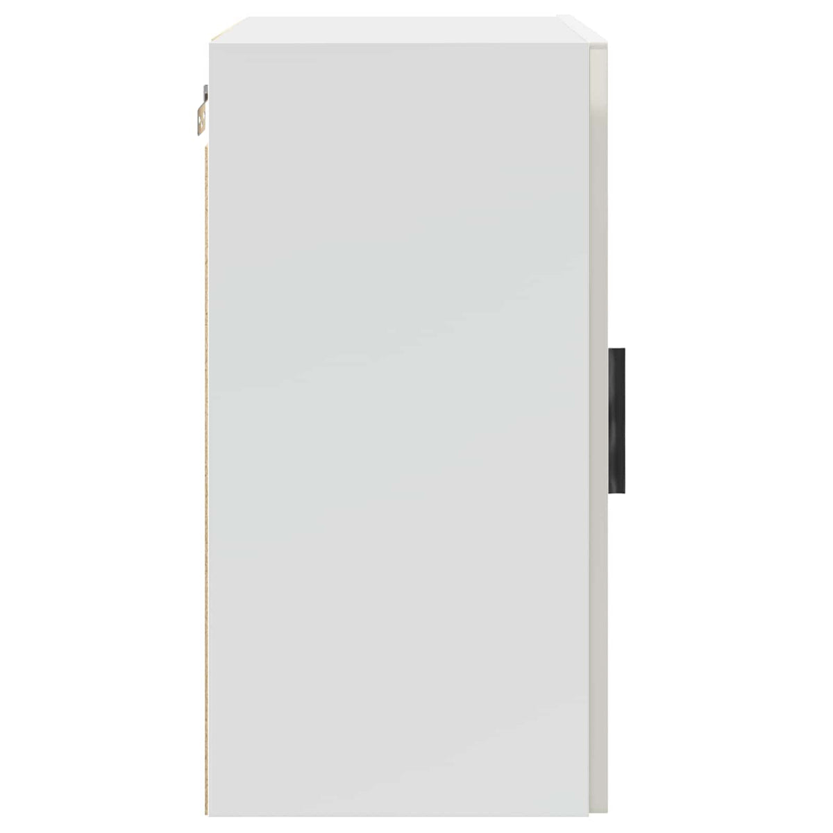 vidaXL Kitchen Wall Cabinet "Porto" High Gloss White Engineered Wood