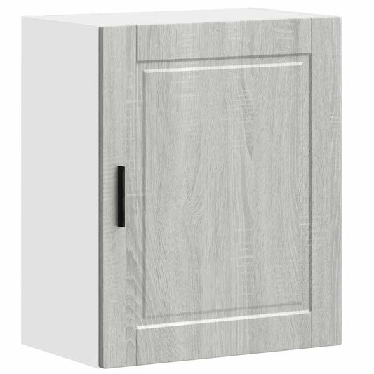 vidaXL Kitchen Wall Cabinet "Porto" Grey Sonoma Engineered Wood