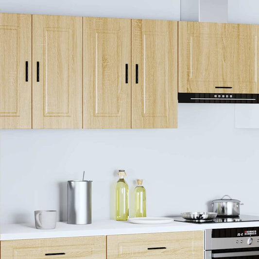 vidaXL Kitchen Wall Cabinet "Porto" Sonoma Oak Engineered Wood