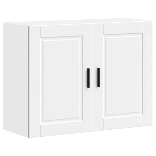 vidaXL Kitchen Wall Cabinet "Porto" White Engineered Wood