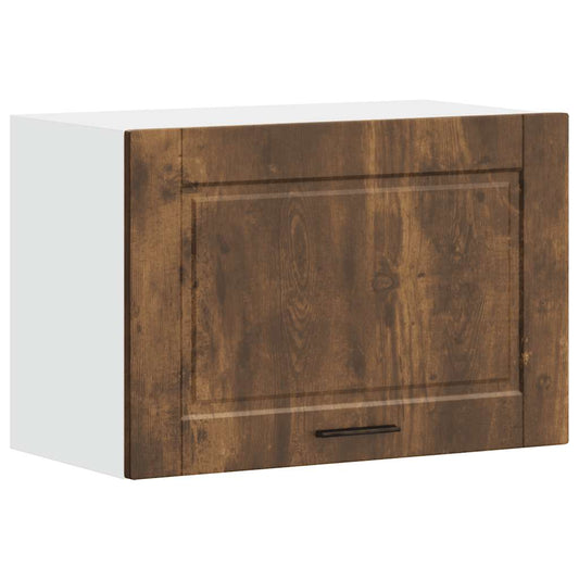 vidaXL Kitchen Wall Cabinet "Porto" Smoked Oak Engineered Wood