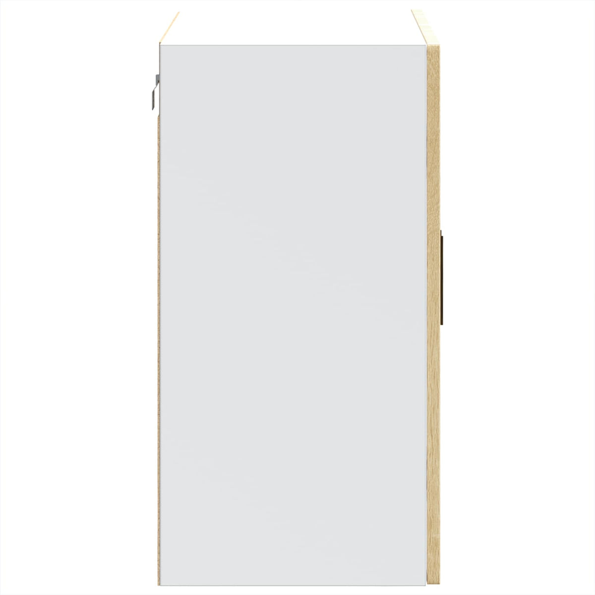 vidaXL Kitchen Wall Cabinet with Glass Door "Porto" Sonoma Oak