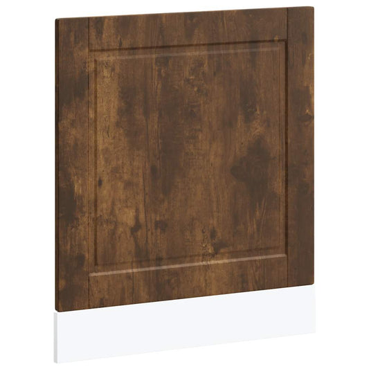 vidaXL Dishwasher Panel "Porto" Smoked Oak 60x1,5x57 cm Engineered Wood