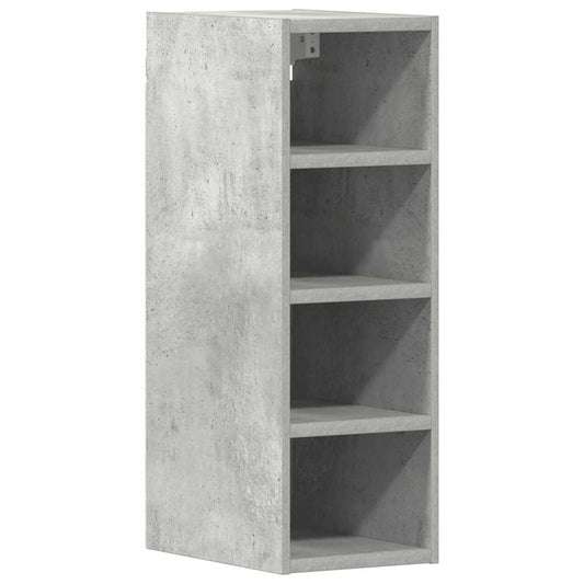 vidaXL Hanging Cabinet "Riga" Concrete Grey 20x29,5x60 cm Engineered Wood