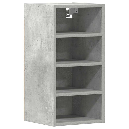 vidaXL Hanging Cabinet "Riga" Concrete Grey 30x29,5x60 cm Engineered Wood