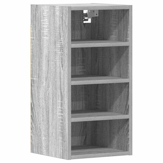 vidaXL Hanging Cabinet "Riga" Grey Sonoma 30x29,5x60 cm Engineered Wood