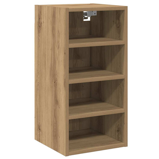 vidaXL Hanging Cabinet "Riga" Artisan Oak 30x29,5x60 cm Engineered Wood