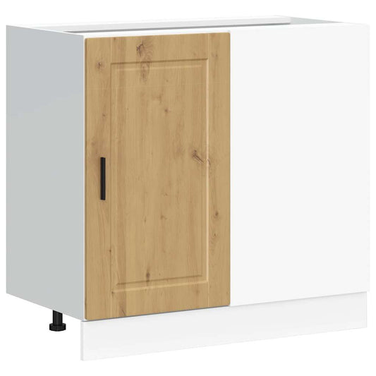 vidaXL Kitchen Base Cabinet "Porto" Artisan Oak Engineered Wood