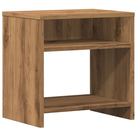 vidaXL Bedside Cabinet Artisian Oak 40x30x40 cm Engineered Wood