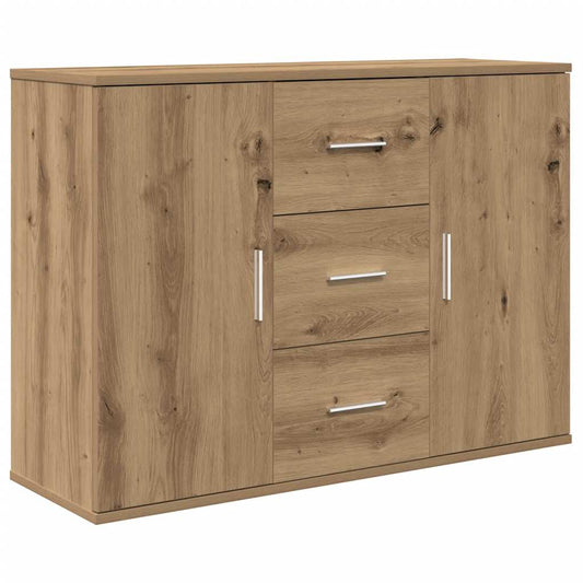 vidaXL Sideboard Artisan Oak 90x29,5x65 cm Engineered Wood