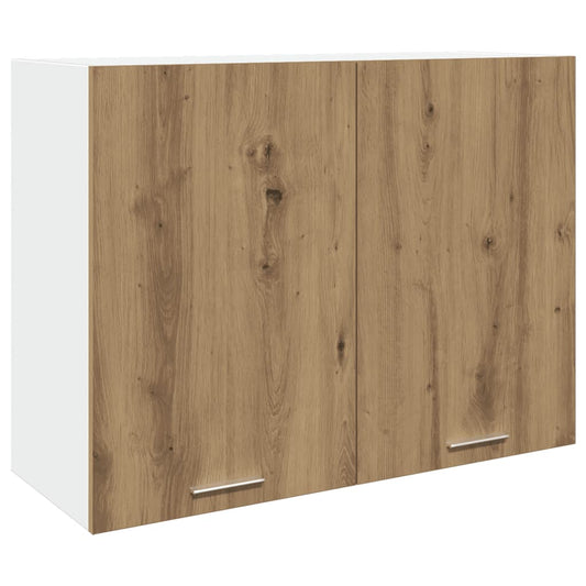 vidaXL Hanging Cabinet "Lyon" Artisan Oak 80x31x60 cm Engineered Wood