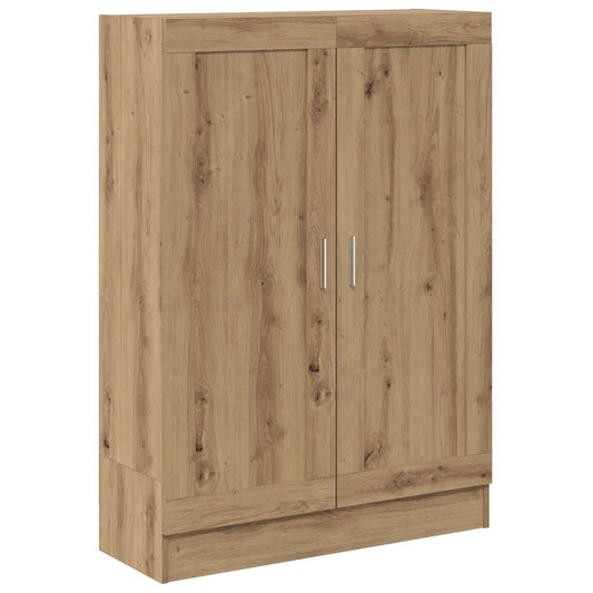 vidaXL Book Cabinet Artisan Oak 82,5x30,5x115 cm Engineered Wood