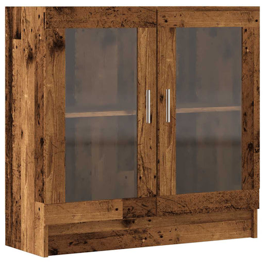 vidaXL Book Cabinet Old Wood 82,5x30,5x80 cm Engineered Wood