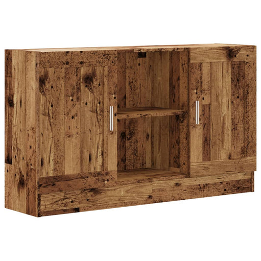vidaXL Sideboard Old Wood 120x30.5x70 cm Engineered Wood