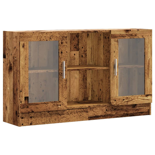 vidaXL Sideboard Old Wood 120x30.5x70 cm Engineered Wood