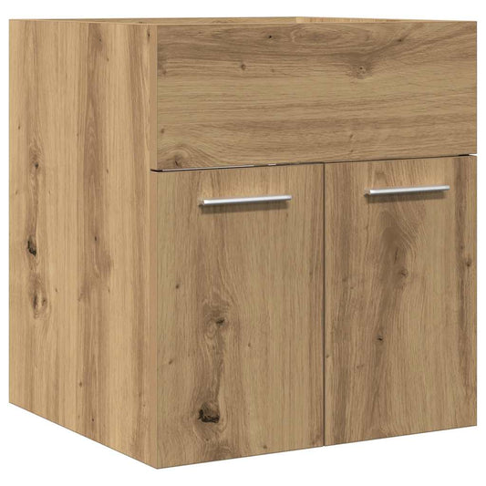 vidaXL Bathroom Sink Cabinet Artisan Oak 41x38.5x46 cm Engineered Wood