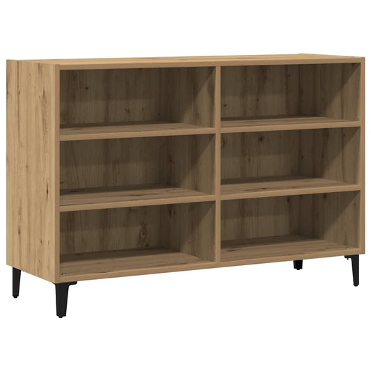 vidaXL Sideboard Artisan Oak 103.5x35x70 cm Engineered Wood