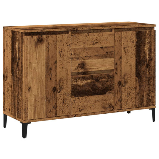 vidaXL Sideboard Old Wood 102x35x70 cm Engineered Wood