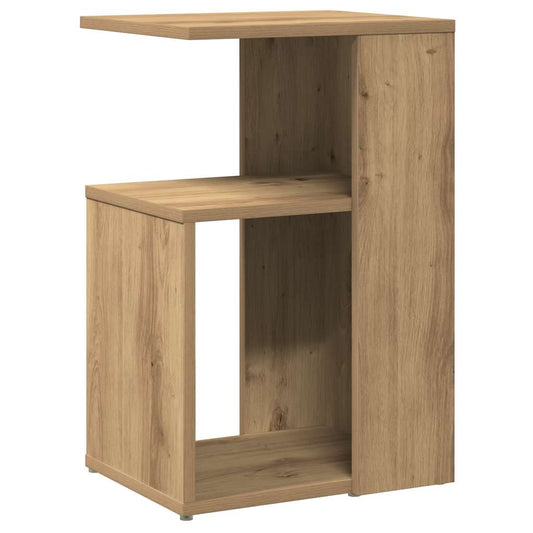 vidaXL Side Table Artisan Oak 36x30x56 cm Engineered Wood