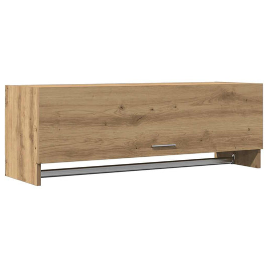 vidaXL Wardrobe Artisan Oak 100x32,5x35 cm Engineered Wood
