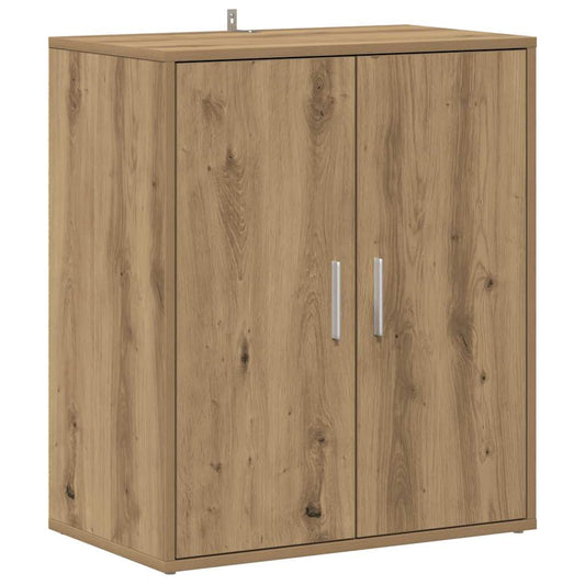 vidaXL Shoe Cabinet Artisan Oak 60x35x70 cm Engineered Wood