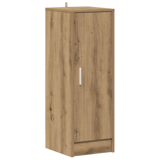 vidaXL Shoe Cabinet Artisan Oak 32x35x92 cm Engineered Wood