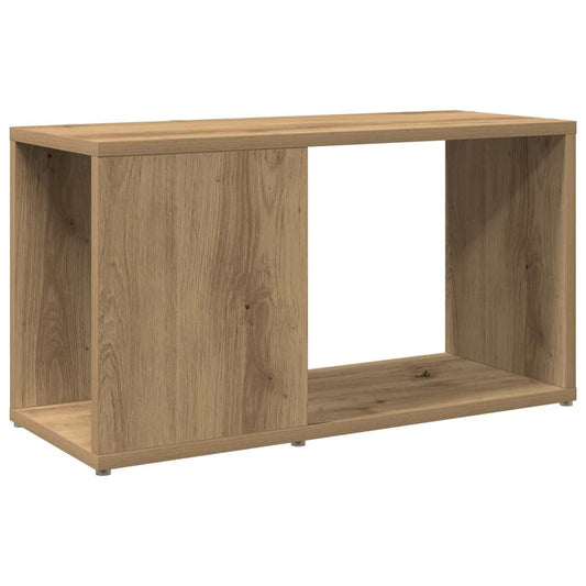 vidaXL TV Cabinet Artisian Oak 60x24x32cm Engineered Wood