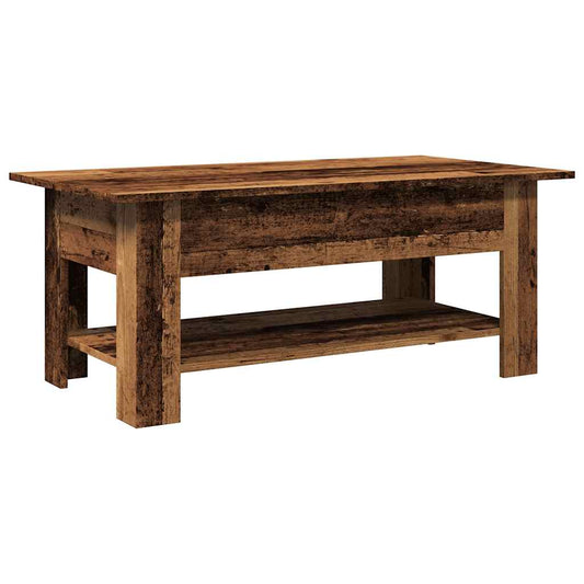 vidaXL Coffee Table Old Wood 102x55x42 cm Engineered Wood