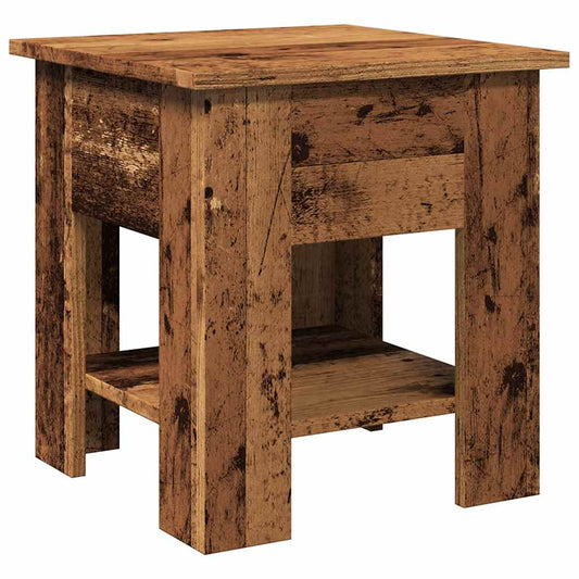 vidaXL Coffee Table Old Wood 40x40x42 cm Engineered Wood